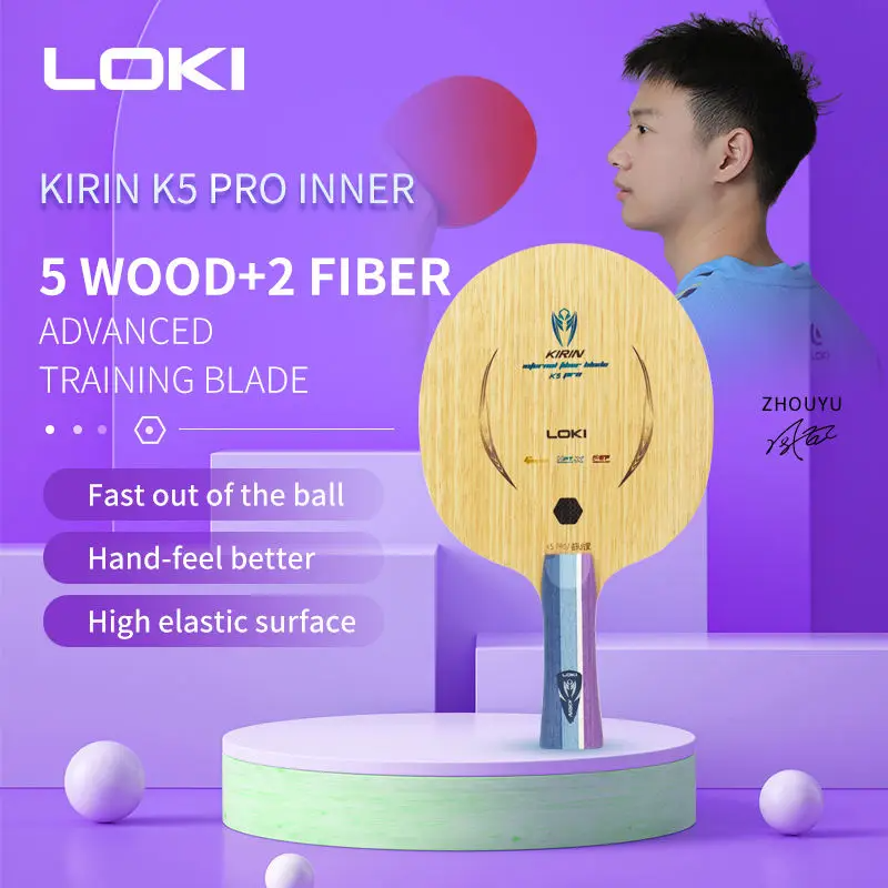 Table Tennis Yasaka - LOKI K5 PRO Table Tennis Blade