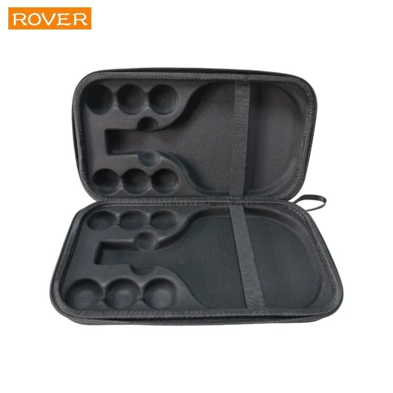 Table Tennis Backhand - Hard Shell Ping Pong Paddle Case,