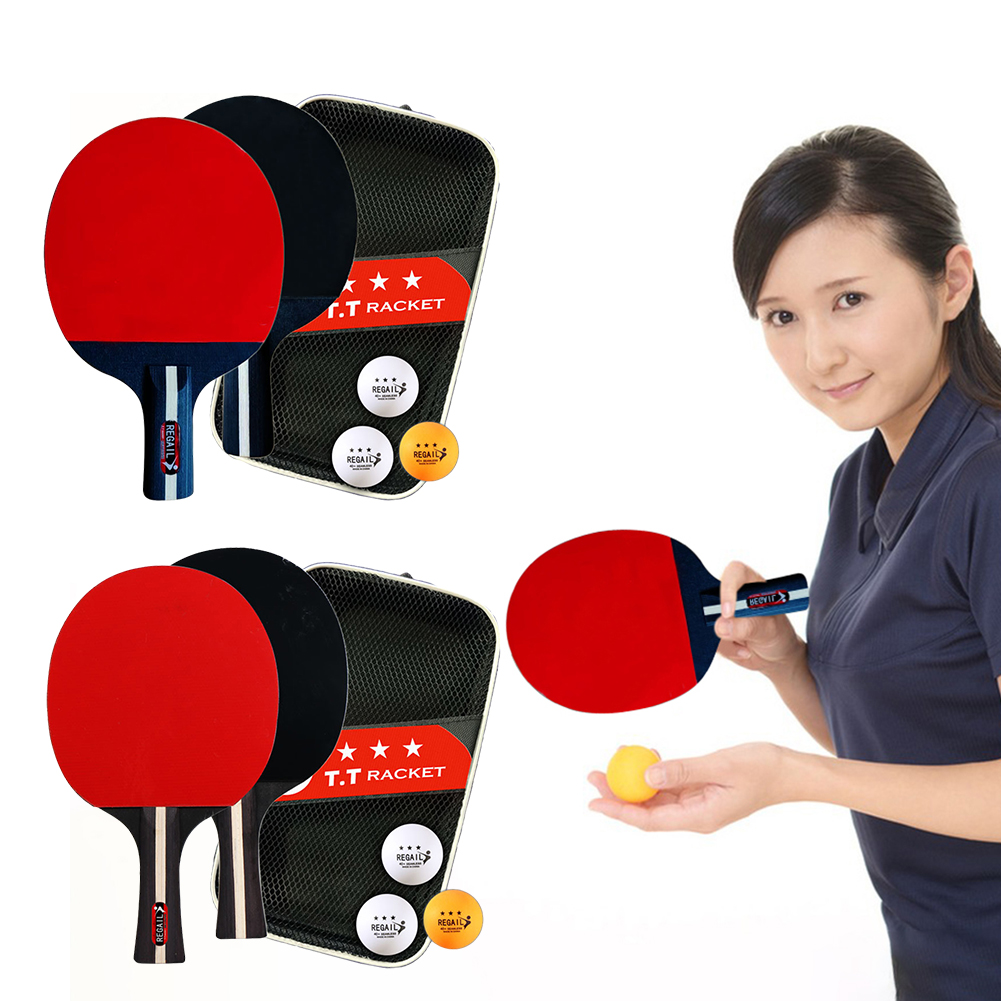 Table Tennis Backhand - Table Tennis Racket 2 Rackets &