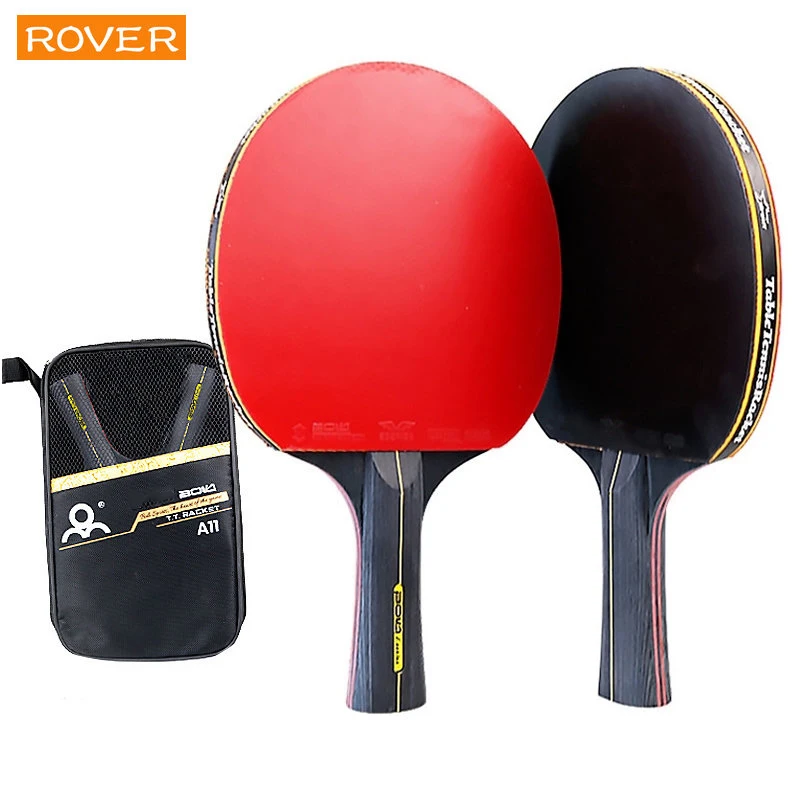 Table Tennis Backhand - 5/6 Star Table Tennis Racket 2PCS