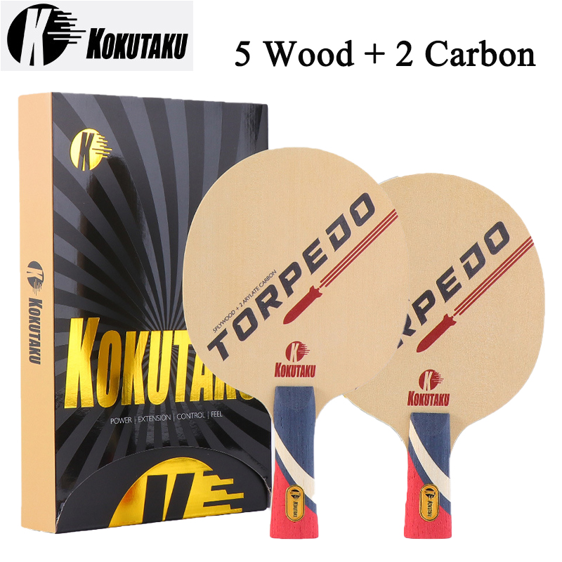 Table Tennis Blades - KOKUTAKU TORPEDO Table Tennis Blade 5