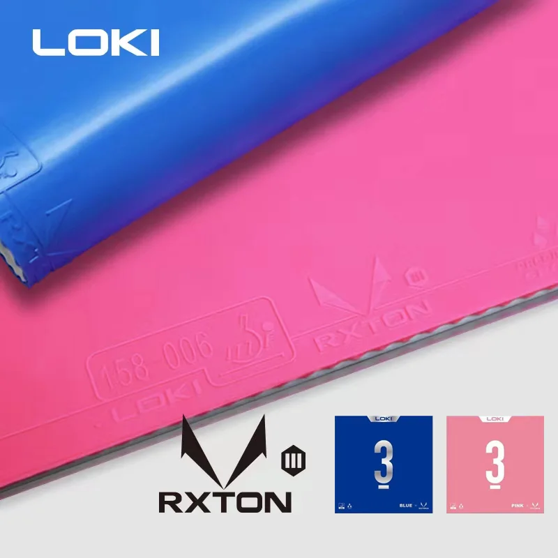 Table Tennis Japan - Original LOKI RXTON 1&3 Blue Pink