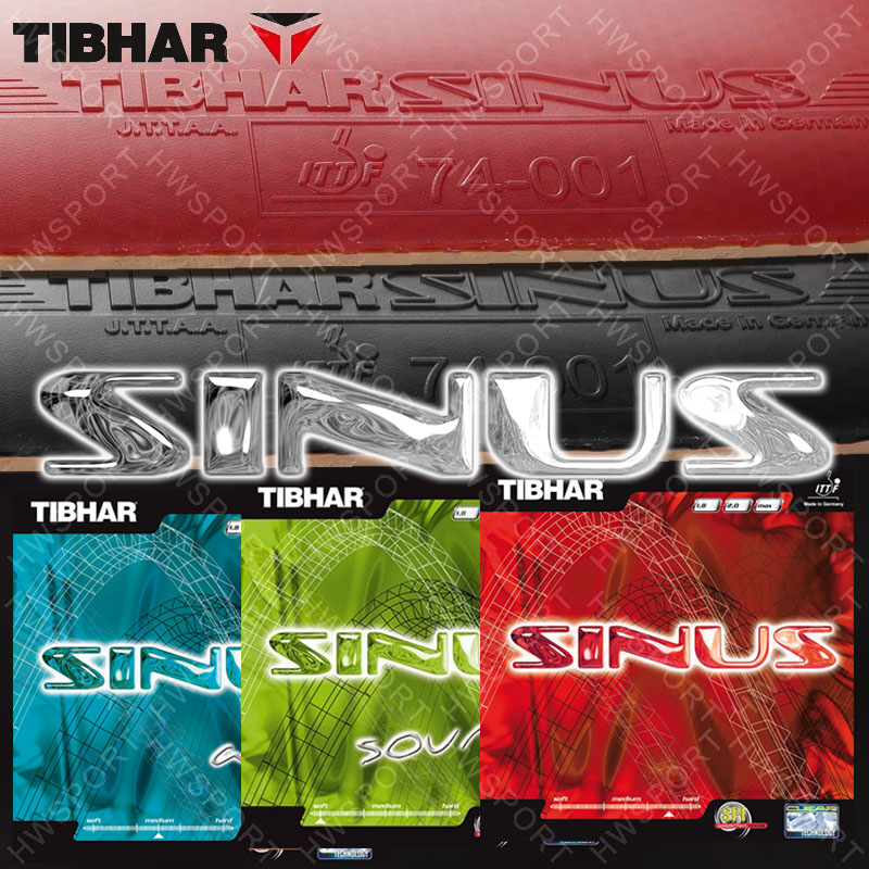 Table Tennis Film - TIBHAR Sinus Series Table Tennis Rubber