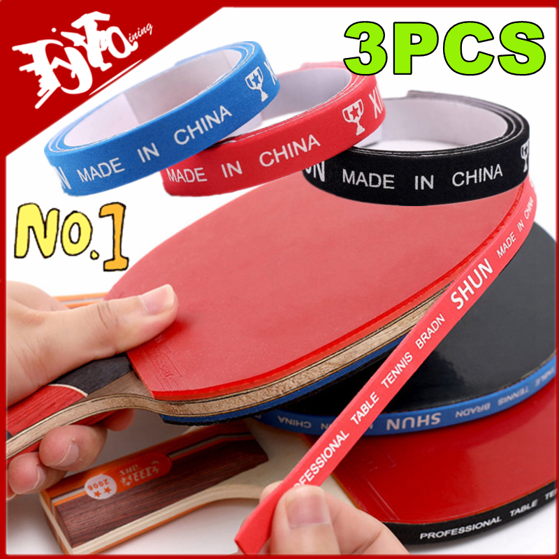 Table Tennis Film - 3-1PC Table Tennis Racket Edge Tape
