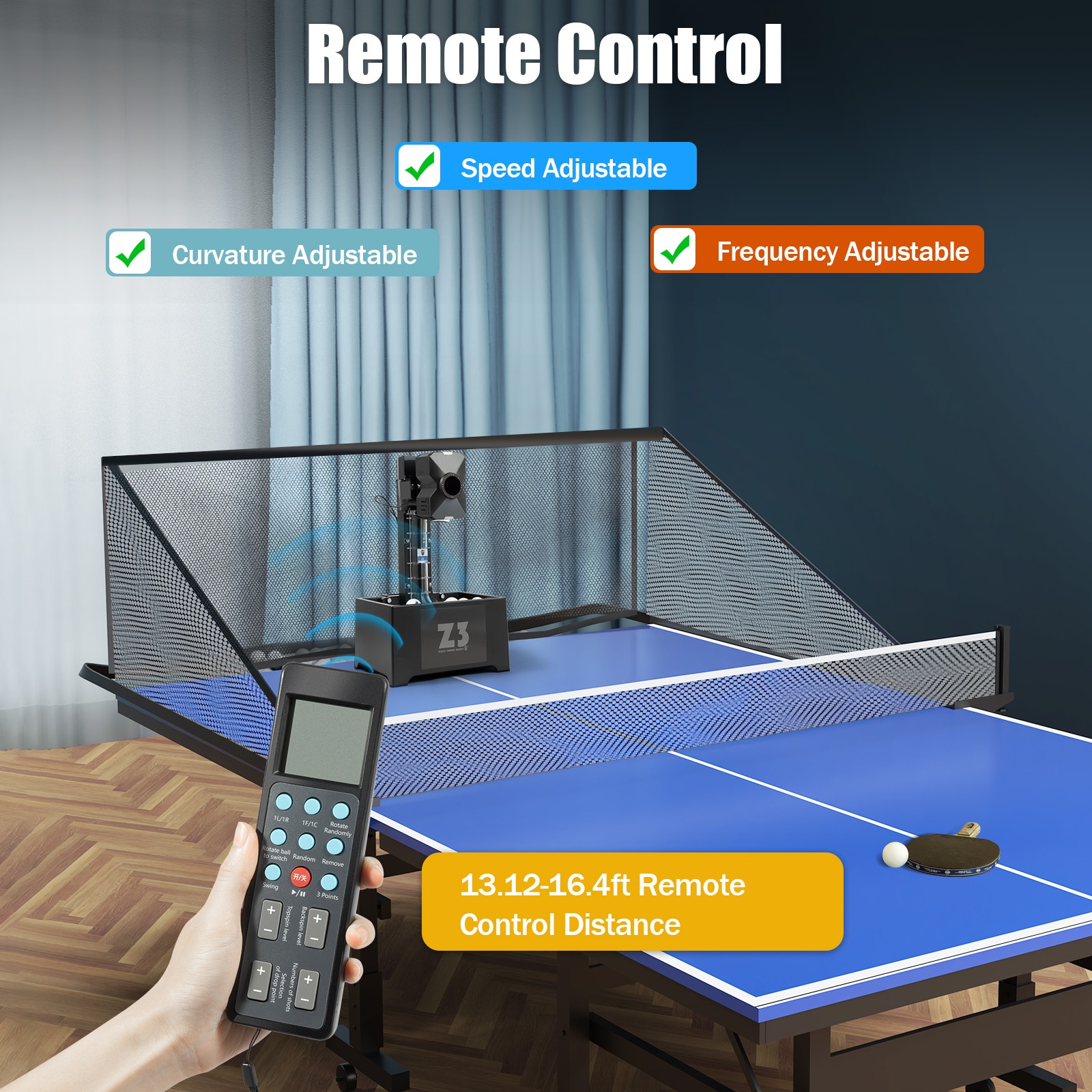 Table Tennis Robot with Net&10 - Table Tennis Player recension och pris