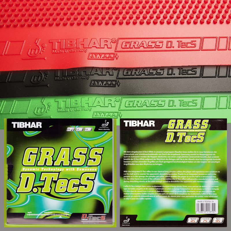 TIBHAR Grass D.TecS Table Tenn - Table Tennis Film recension och pris