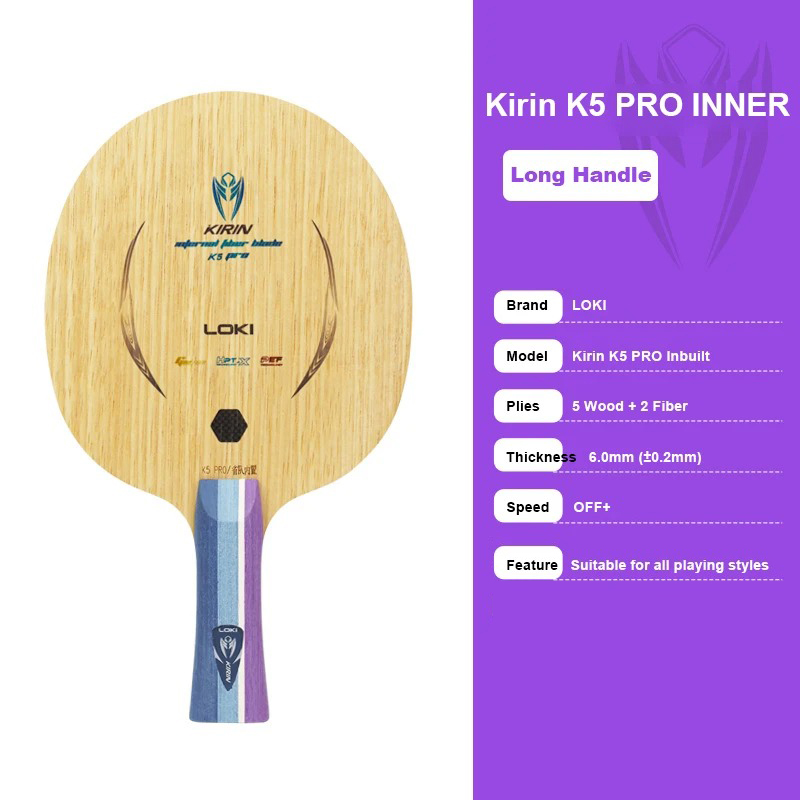 LOKI K5 PRO Table Tennis Blade - Table Tennis Yasaka recension och pris