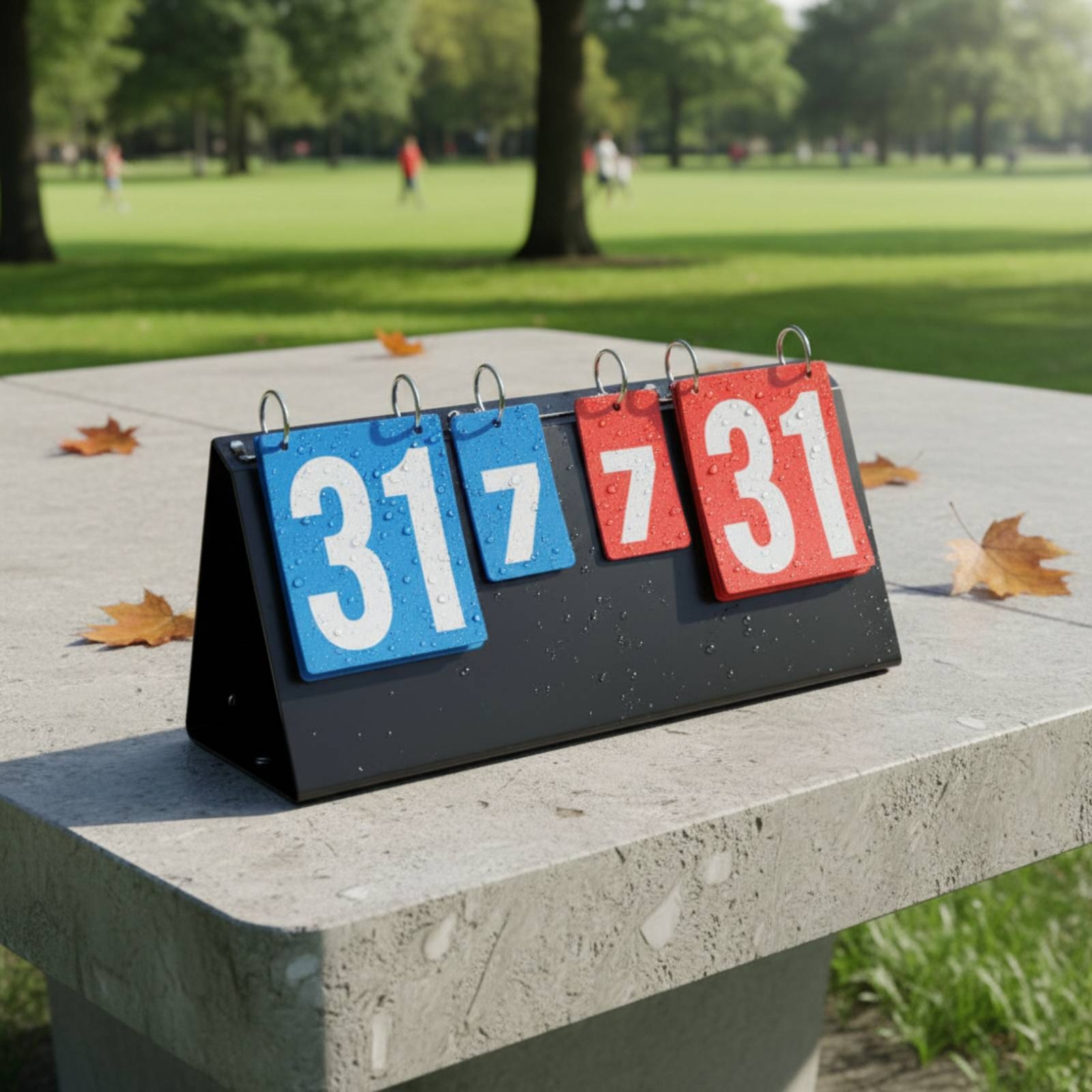 Portable Flip Scoreboard Multi - Table Tennis Table recension och pris
