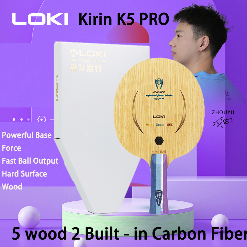 LOKI Kirin K5 PRO 5 Wood 2 Inb - Table Tennis Yasaka recension och pris