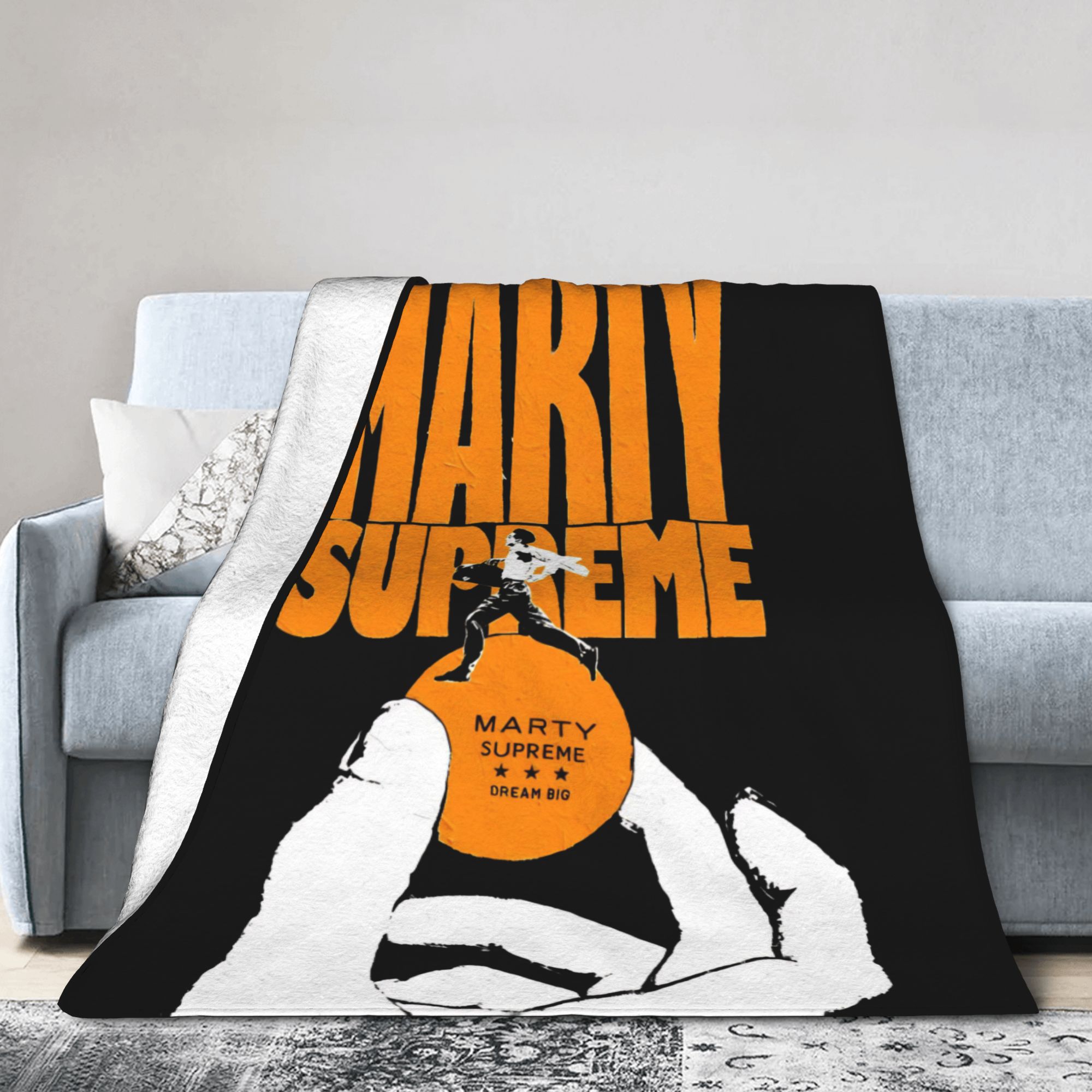 Marty Supreme Flannel Throw Bl - Table Tennis Marty Supreme recension och pris
