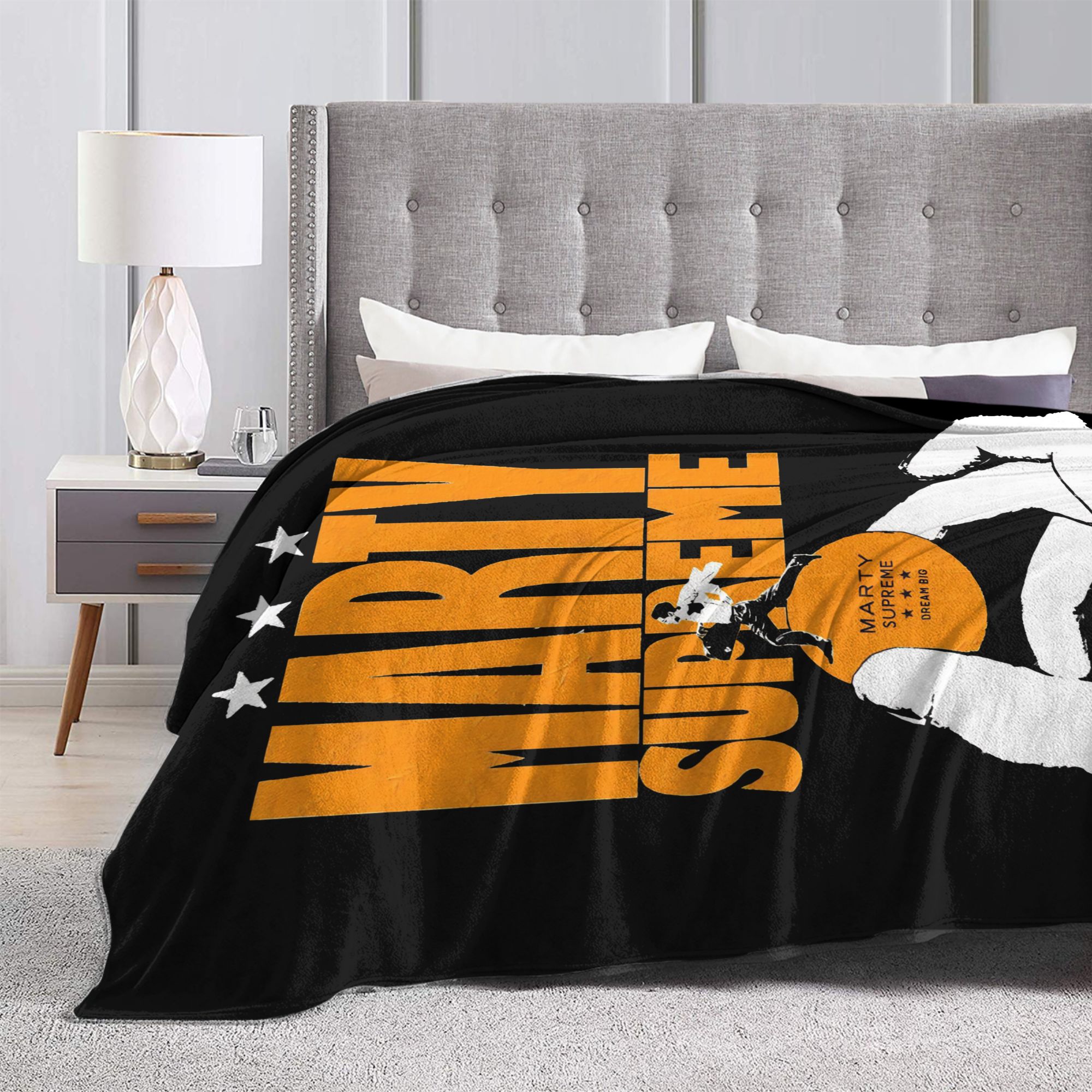 Marty Supreme Flannel Throw Bl - Table Tennis Marty Supreme recension och pris