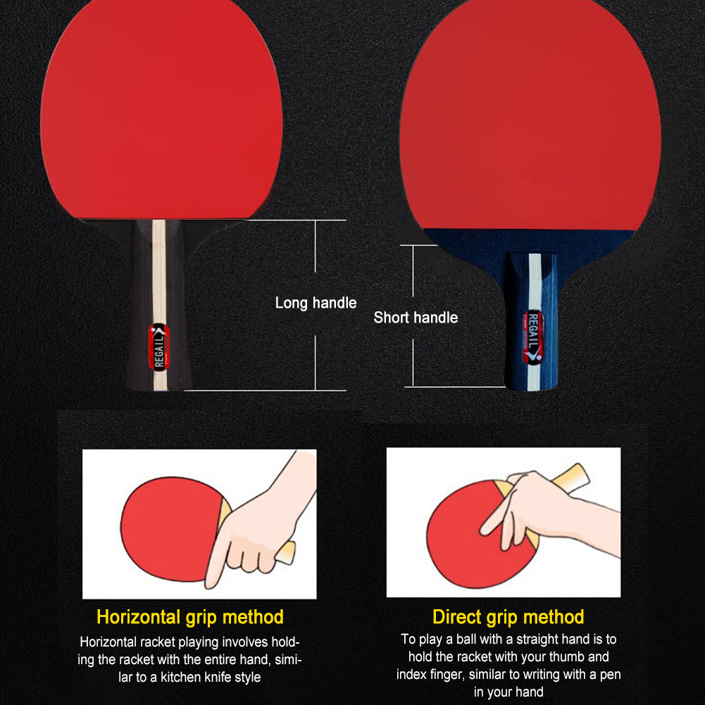 Table Tennis Racket 2 Rackets  - Table Tennis Backhand recension och pris