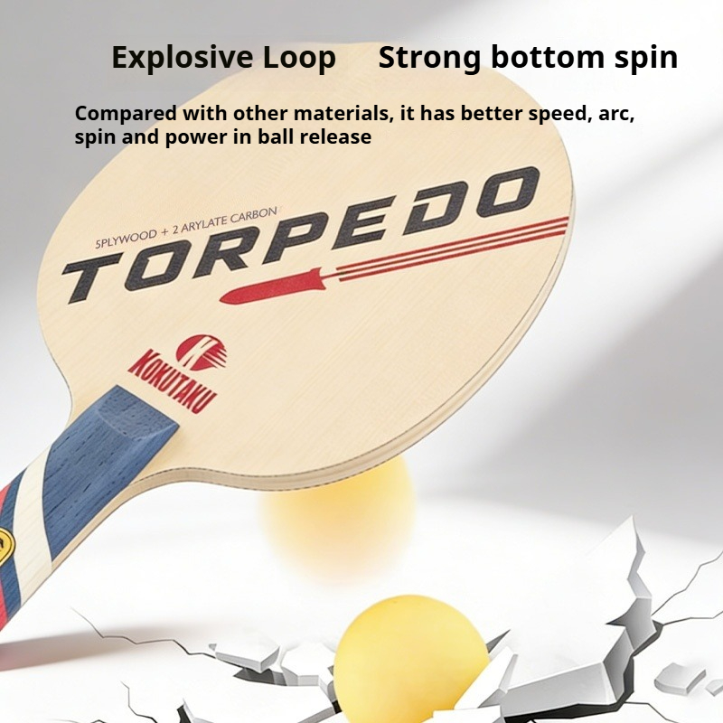 KOKUTAKU TORPEDO Table Tennis  - Table Tennis Blades recension och pris