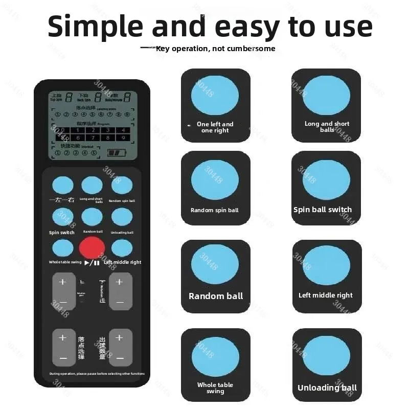 Table Tennis Automatic Ball Ma - Table Tennis Machine recension och pris