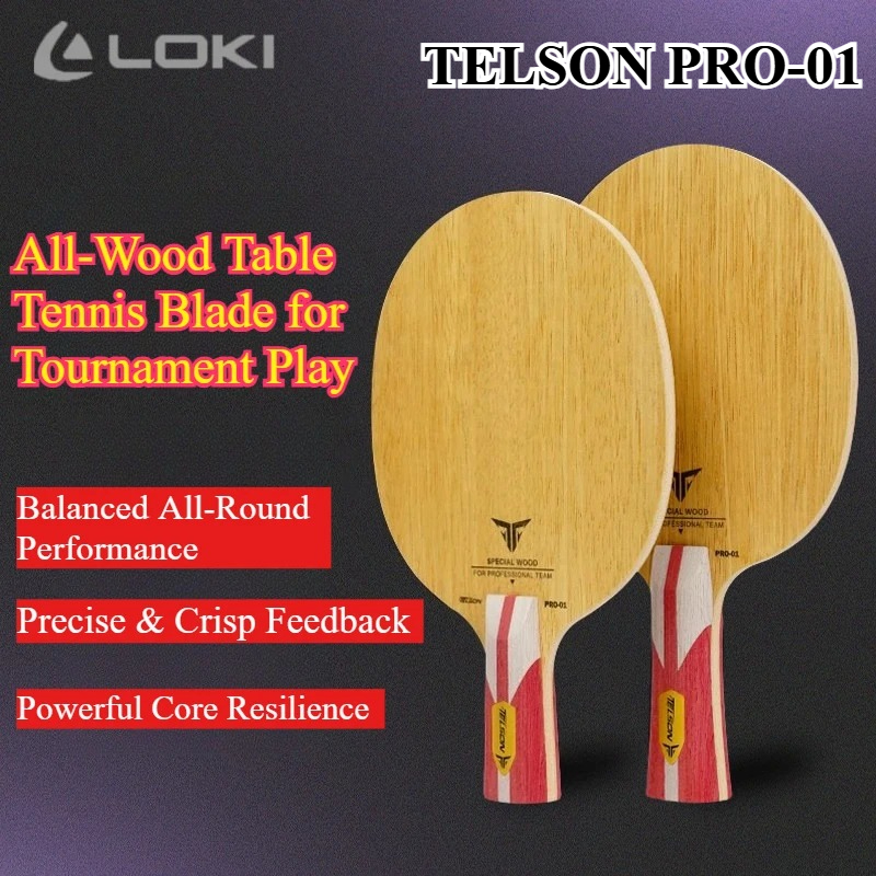New LOKI TELSON PRO-01 Table T - Table Tennis Blades recension och pris